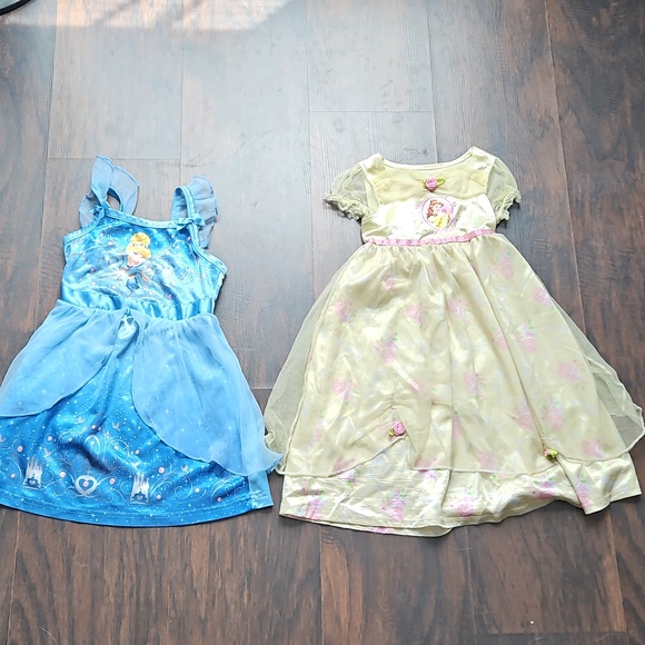 Blue and Gold Princess Dresses - Picture 4 of 7